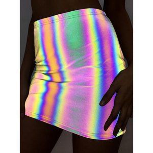 CLUB EXX Freak of Nature reflective skirt